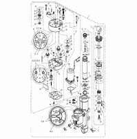 POWER TRIM TILT ASSY - 2 Strock for T60A